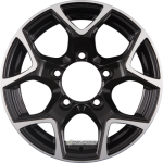 GMP - SJ15 BLACK DIAMOND 5,5X15 LK:5/139,7 ET:5 ML:108